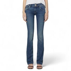 Hudson Jeans Beth Baby Boot Jeans Size 28 Medium Wash Y2K